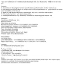 2020-2022 BMW X3 X4 G01 G02 2kpl LED-ajovalo, päiväajovaloyksikkö moduuli 63115A0E623 + 63115A0E624