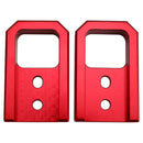 Gancho de Remolque Delantero para Toyota Tacoma 2024-2026 y 4Runner 2025-2026 Rojo Izquierdo y Derecho