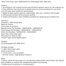 2006–2016 Volkswagen EOS, drittes Bremslicht hinten, 1Q0945097B
