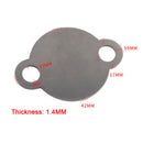 2 × EGR valve blanking plate for Volkswagen Transporter T5 2.0 BiTDI CFCA engine