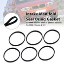 Kit de junta do coletor de admissão 6PCS 037-6192 Fit BMW E70 E90 E92 X4 X5 X6 3 Series 5 Series