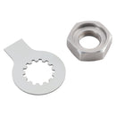 1995-2007 YAMAHA YZF 600 THUNDERCAT Kettenradmutter Sicherungsscheibe Tab Satz Generisch