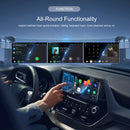 2-in-1-Adapter: Kabelloses Apple CarPlay und Android Auto – Auto-Kabelgebundenes CarPlay auf kabelloses CarPlay