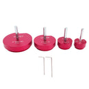 4-tlg. PVC Rohr-Entgrater Set – Fitting Socket Saver SCH Installationswerkzeug für 1/2"-Bohrmaschinen
