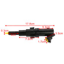 1997-2005 BMW 3-serie E46 frontstrålkastare Spolarmunstycke vänster 61678362823