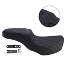 Fahrer- und Beifahrersitzkissen vorne und hinten, passend für Dyna FXD 2006-2017 FLD Fat Boy