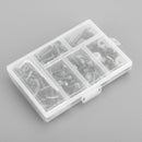 158 teilig - Titan Alu Verkleidungsschraube Verkleidung M5/M6 Schrauben Set