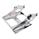 2009-2025 Street Electra Glide Road King Two Seat Chrome Luggage Rack