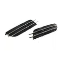 2012-2014 Audi A6 C7 1 par pára-choque dianteiro luz de nevoeiro moldura da tampa da grade
