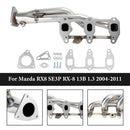 2004-2011 Mazda RX8 RX-8 R3 GT Grand udstødningsrør i rustfrit stål