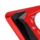 Rote Aluminium-Zündschlossabdeckung für Honda PCX125 PCX160 2021-2024