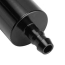 Schwarzer Inline-EFI-Kraftstoffsystemfilteradapter 3/8""-Schlauch mit 30-Mikron-Filterelement