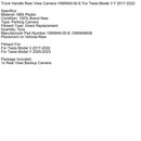 2020-2023 Tesla Model Y Trunk ryggekamera 1095949-00-E