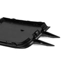 2012-2014 Audi A6 C7 1 par pára-choque dianteiro luz de nevoeiro moldura da tampa da grade