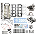 Jeep Grand Cherokee 6.4L 392ci V8 HEMI (2012–2015): MDS-ventilløftere, kamakselsett, topplokkpakninger, bolter (delenummer: 53021726AD, 53022340AC)