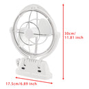 automatisch regelnder Stromspar-Lüfter 12V/24V für Boote & RV Weiß