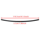 Rear spoiler in high-gloss black for BMW 5 Series E39 Sedan 525i 530i M5 97-03