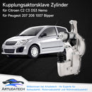 2009/11-2016/12 Citroen C3 II kopplingsställdon slavcylinder 9656382080