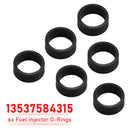 6x O-ringar för spridare 13537584315 för BMW E88 E90 E92 E60 E70 F10