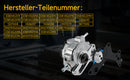 Vakuumpumpe 038145209 für Audi A2 A3 A4 A6 2000–2010 1,4 TDI/1,9 TDI/2,0 TDI