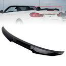 Rear spoiler for F83 M4 Convertible (2015–2020), glossy black
