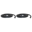 2002-2003 Chevrolet S10 L4 2.2L Crew Cab Pickup 2pcs Front Left+Right Door Seal Strip Gasket 15100040 15192852 Generic