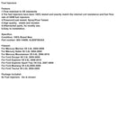 2004-2005 Ford Taurus V6 3.0L 8ks vstřikovače paliva 800-1468N 4L8Z9F593AA Generic