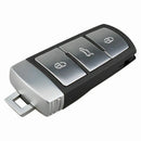 Volkswagen VW Passat CC B6 3C B7 Magotan 3-knapps bilnyckelbricka 433Mhz ID48 Chip 3C0959752BA Generic