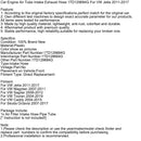 2011-2017 VW Jetta Motor Luftinntaksslange Eksosslange 1TD129684G Generisk