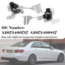 2010-2013 Mercedes-Benz Klasa E A207 E 350 CDI Cabrio Czujnik poziomu wysokości A2075400717 A2075400817 Generic
