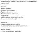 2010-2019 BMW 3 Vorne Links Rückfahrkamera 66539240352-01 Generisch