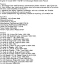 1996-1997 VW Passat L4 1.9L Diesel Motorölkühler 068117021B Generisch