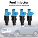 1998-2006 Audi TT 1.8 T quattro 4 pieces fuel injector 0 280 150 985 280150985 Generic