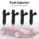 2006-2011 Citroën C4 Sedan 4 pieces fuel injector 9660275780 281002549 Generic