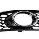 2009-2013 Audi A3 8P Honeycomb Front Bumper Fog Light Grille Grill Cover