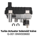 2011- Mercedes-Benz Sprinter 3.5-T plataforma/chasis (906) 319 CDI/Bluemtec 4X4 (906.131, 906.133, 906.135...) Válvula solenoide del actuador del turbo G-001 6NW009660 Genérico