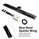 Mercedes-Benz Classe G 2019-2023 W464 W463Spoiler traseiro de fibra de carbono com 5 luzes LED (genérico)