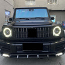 2019-2023 Mercedes-Benz G-luokka W464 W463Kuiva hiilikuituinen etupuskurin huppu, Generic