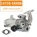 2004-2018 Nissan Np300 Navara D40 2 EGR-ventilkylare 147355X00A 14735-5X00A Generic