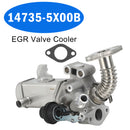 2004-2018 Nissan Np300 Navara D40 2 EGR-ventilkylare 147355X00A 14735-5X00A Generic