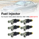 1986-1999 Mercury Sable 3.0L V6 6pcs Fuel Injector 0280150710 0280150715 Generic