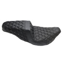 2008-2013 Road King Classic EFI FLHRC Replace Front and Rear Driver/Passenger Seats in Black