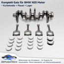 02/2014 - 12/2017 BMW X3 F25 Motor Kurbelwelle & Pleuel & Lager 11217640165 11247624616