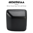 Tampa da tampa do espelho guarnição esquerda driver para jeep wrangler jl 2018-2023 68361961aa
