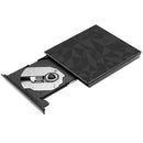 Type-C Usb 3.0 External Dvd Cd Rw Drive Brenner Großes Bohrgesicht Schwarz Pc