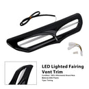 LED-beleuchtete Verkleidungsentlüftungsblende für Electra Street Glide FLHTCU 2014-2022