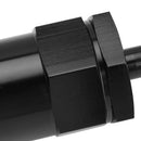 Schwarzer Inline-EFI-Kraftstoffsystemfilteradapter 3/8""-Schlauch mit 30-Mikron-Filterelement