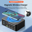 Carregador rápido 140W Carregador inteligente PD100W para notebook multiportas USB Reino Unido