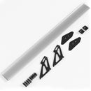 Universal Sedan Aluminium GT Rear Wing Racing Spoiler Sølv
