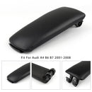 2001-2008 Audi A4 B6 B7 Armlæn midterkonsollåg læder sort 8E0864245E